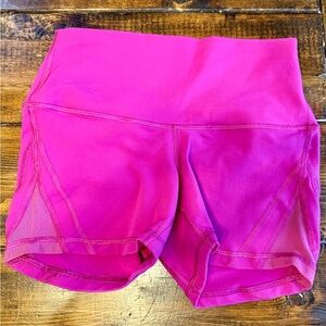 Lululemon women’s pink shorts size 4 - 3” inseam